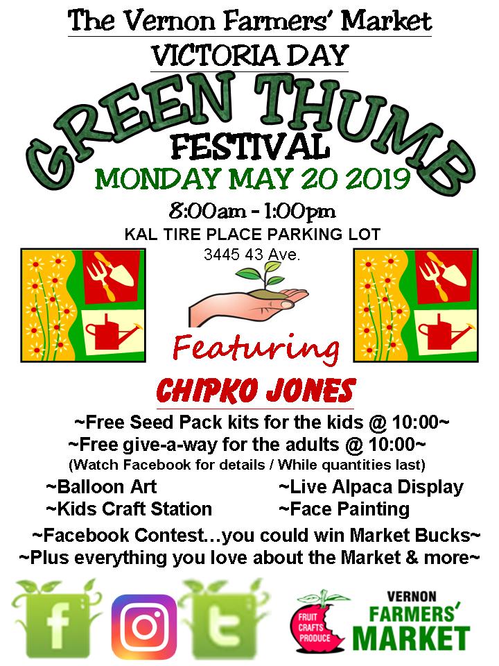 Vernon Farmers Market Green Thumb Festival - image