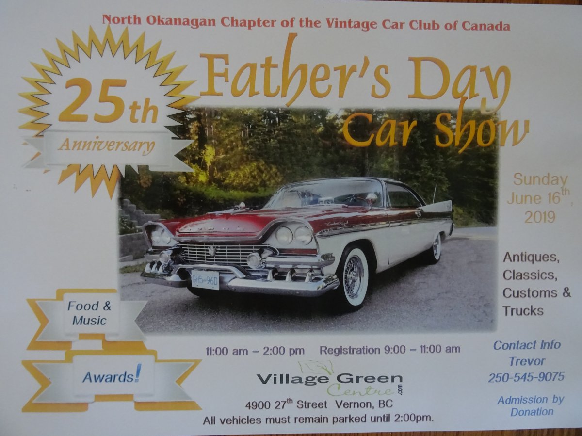 North Okanagan Vintage Car Club’s 25th Anniversary Car Show - image