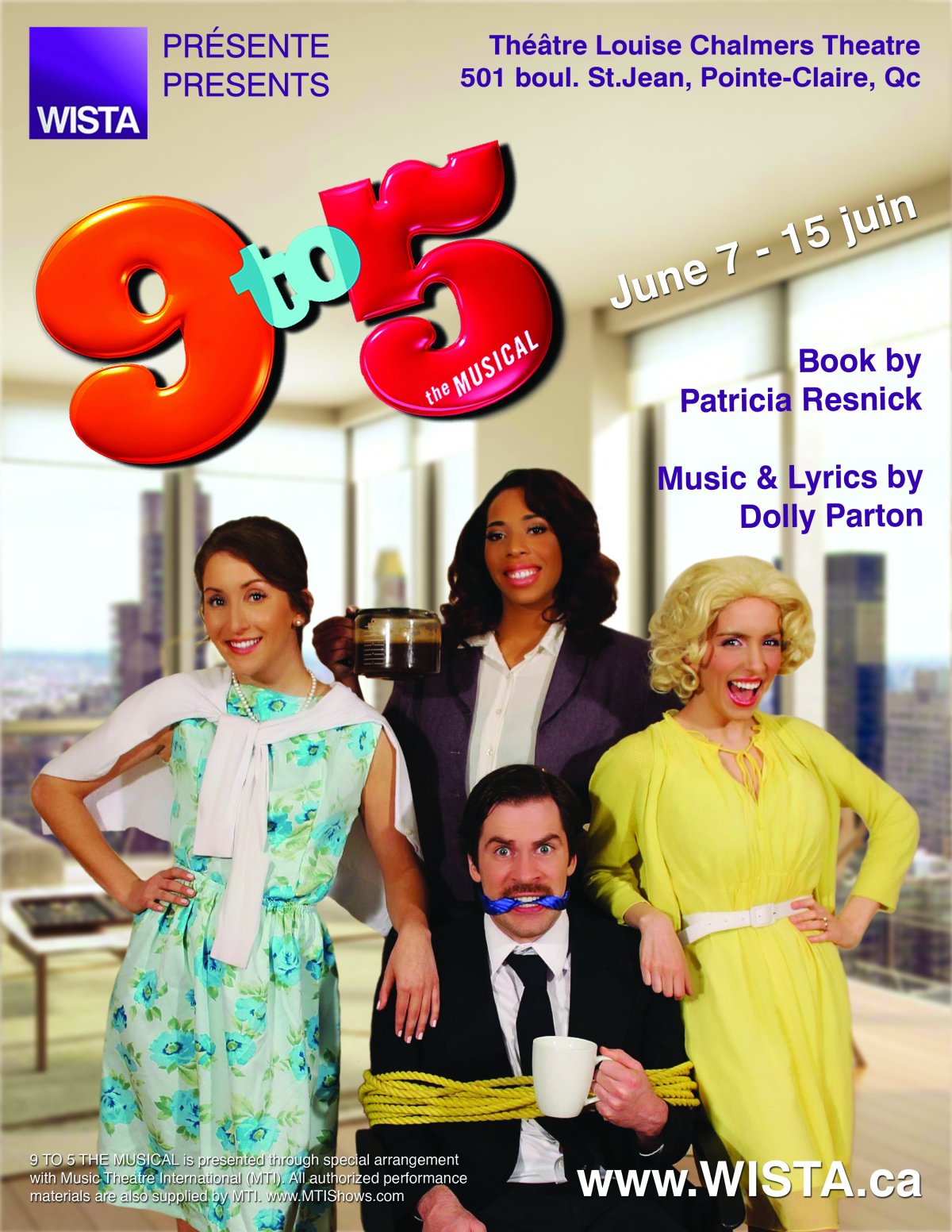 WISTA presents 9 to 5 The Musical! - image