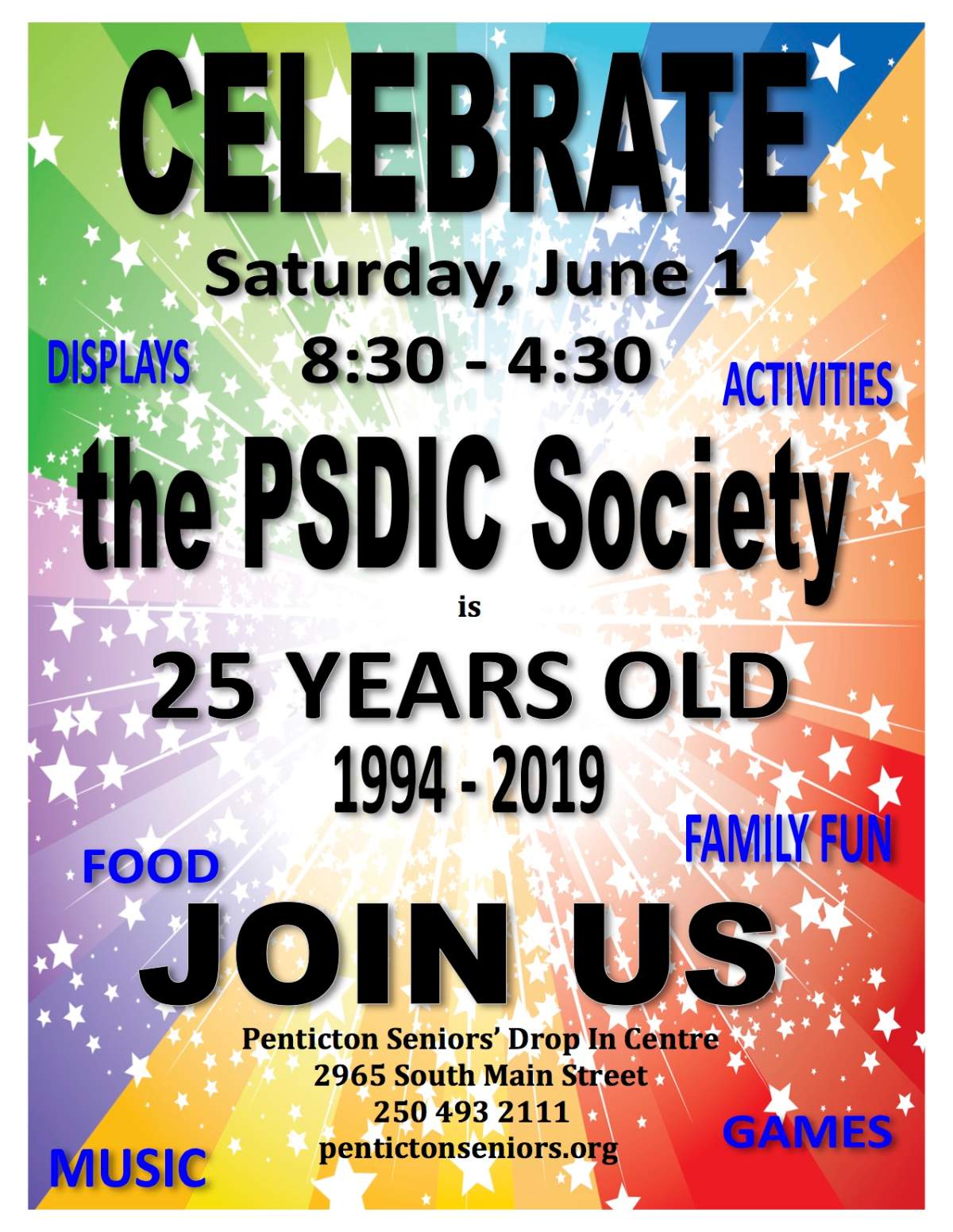 Penticton Senior’s Drop In Centre Society Celebrates 25 Years - image