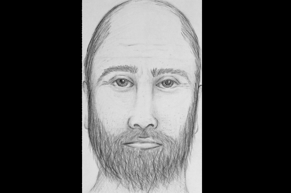 Police have released this sketch of a suspect in connection with an investigation into an April sexual assault in Courtenay.