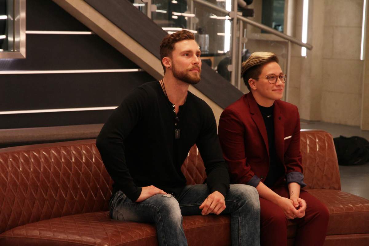 (L-R): Adam Pike and Kyra Shenker.