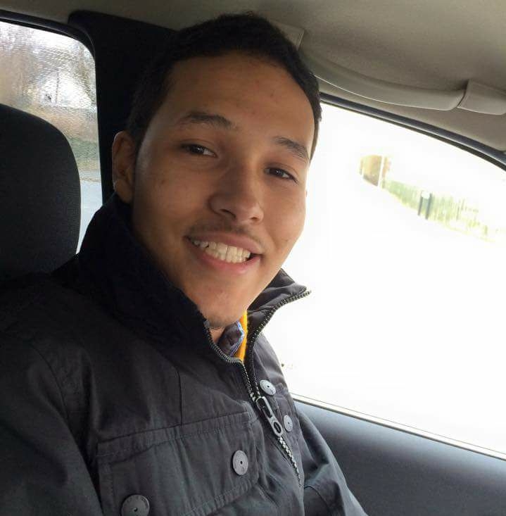 A Facebook photo of 21-year-old Adam Hall Hobkirk-Onate