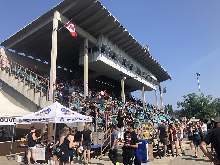 The championships are taking place at the Apple Bowl.