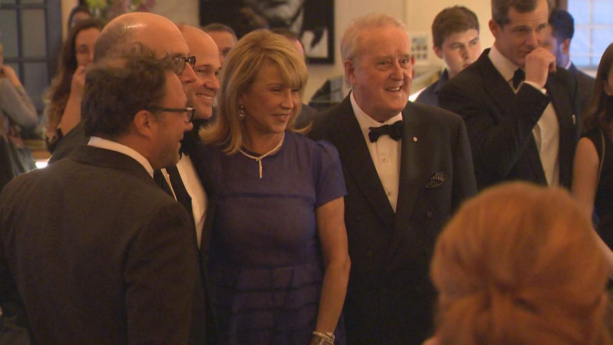 Brian Mulroney (right) and wife Mila, attend CHUM fundraiser at the Ritz-Carlton in Montreal. Thursday, May 9, 2019.