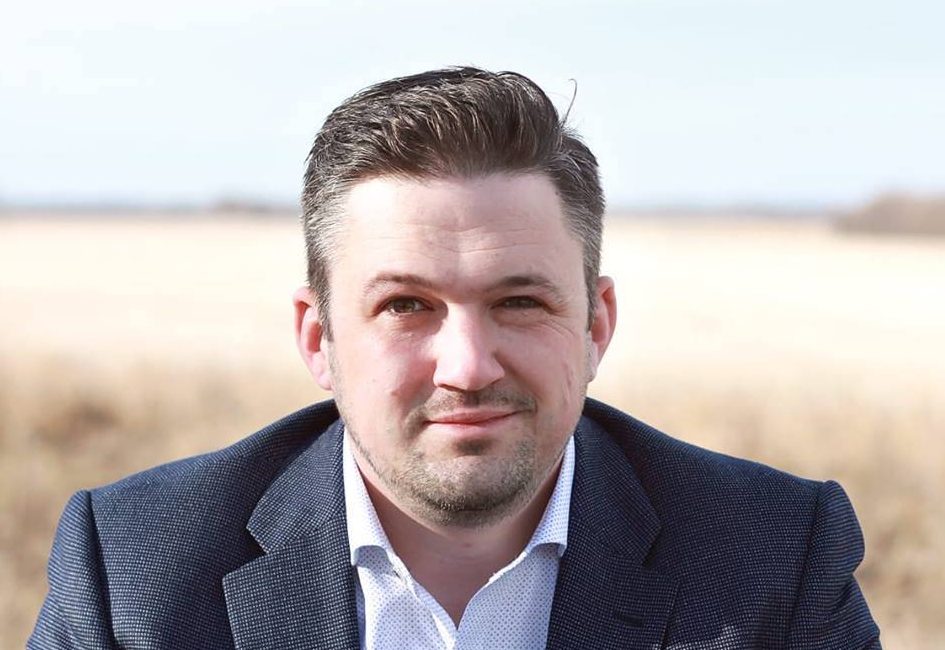 Morden Mayor Brandon Burley.