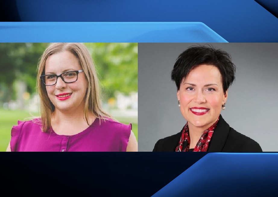 Former Ward 10 Coun. Virginia Ridley (left) and current Ward 5 Coun. Maureen Cassidy.