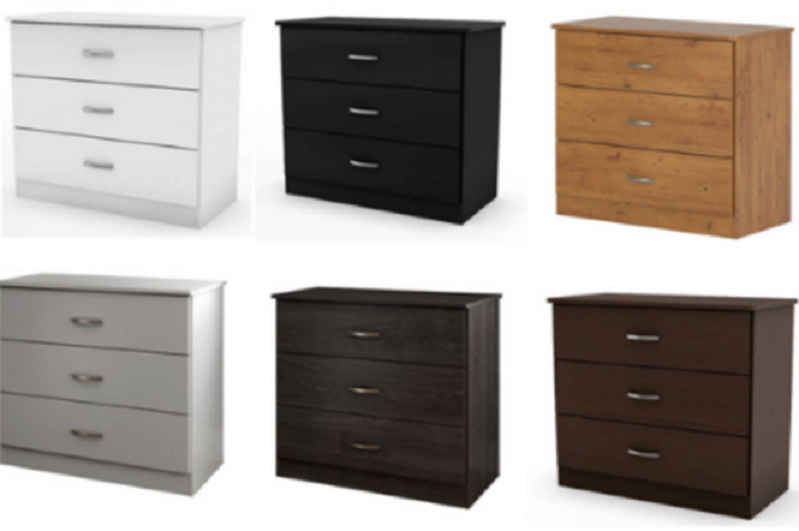 This Libra 3-drawer chest was recalled by South Shore after a toddler died.