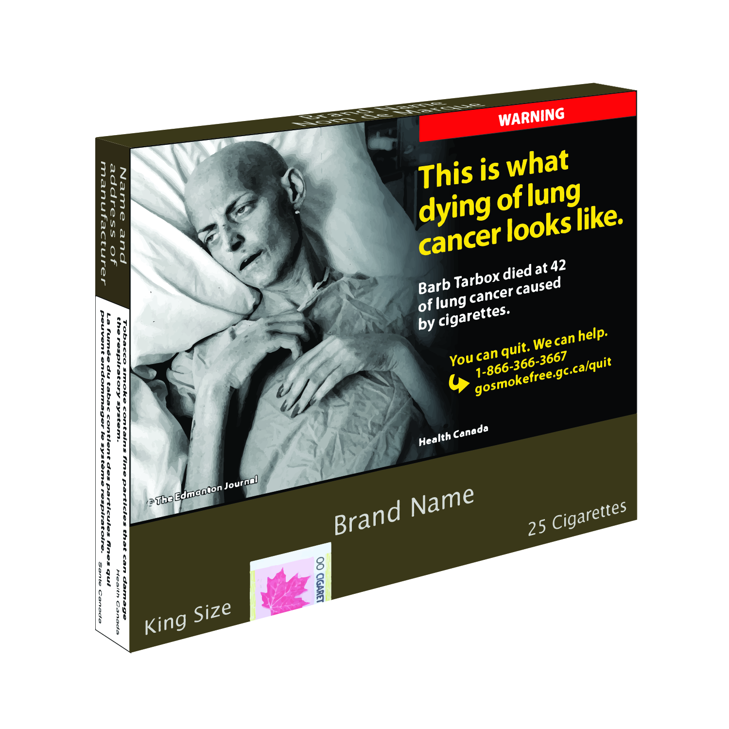 This Is What Canada S New Cigarette Packages Will Look Like National   Cigarettes Slide Shell Barb Tarbox Final Eng 