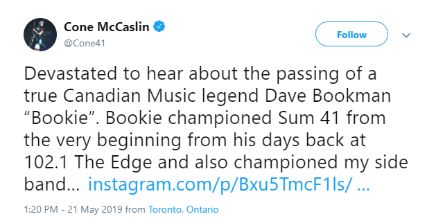 Legendary Toronto radio personality Dave Bookman dead at 58 - image