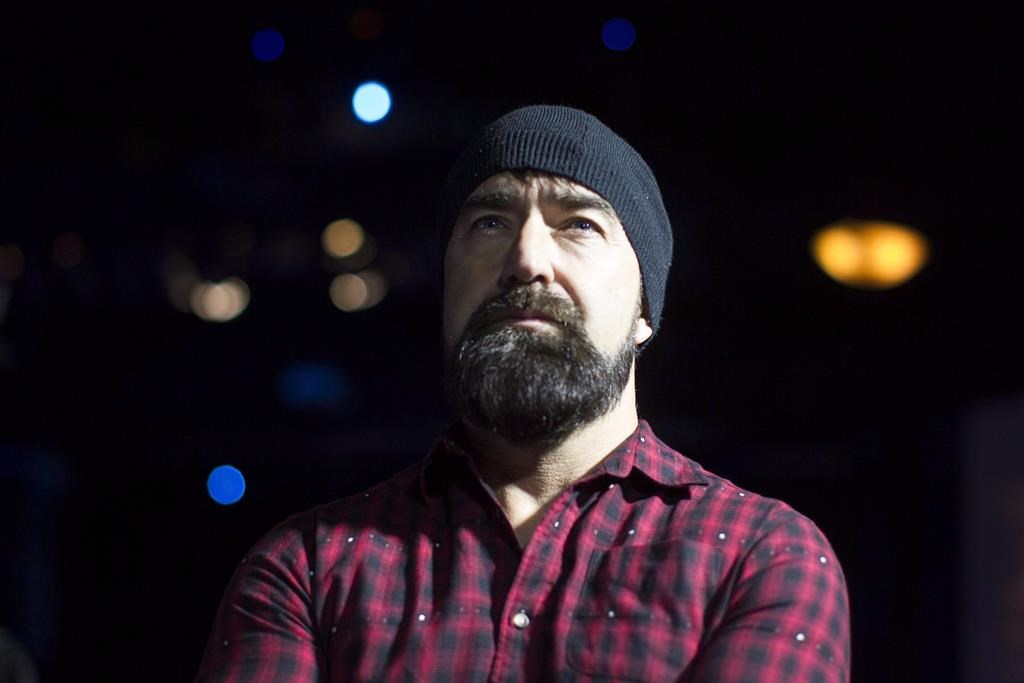 Walk Off The Earth's Mike Taylor, known as "Beard Guy" attends the announcement of the nominees for the Juno Awards at an event in Toronto on February 2, 2016. Canadian pop act Walk off the Earth are paying tribute to their late bandmate Mike Taylor with a new track dedicated to his memory.