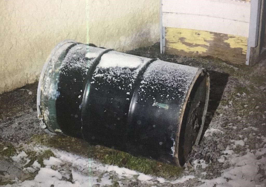 Jennifer Barrett’s body was found in a barrel behind their Winnipeg home in December 2016.