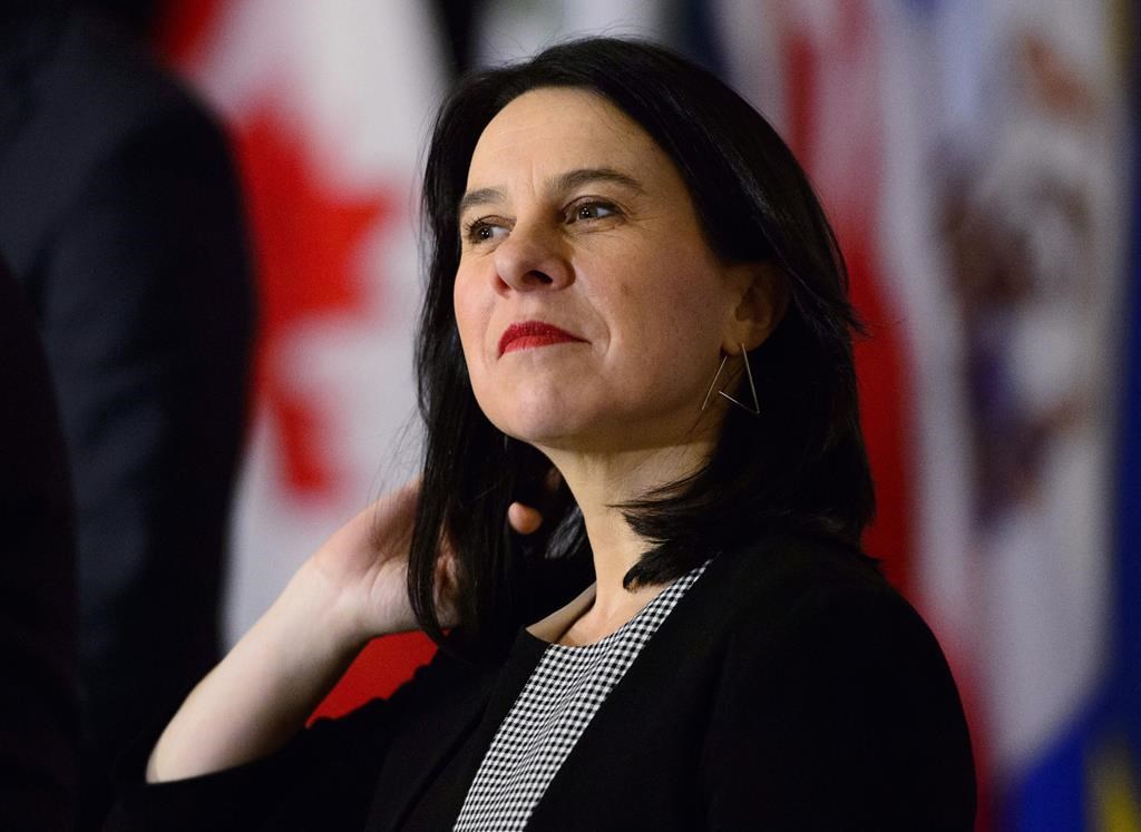 Montreal Mayor Valérie Plante attends the Federation of Canadian Municipalities' Big City Mayors' Caucus in Ottawa on Monday, Jan. 28, 2019.