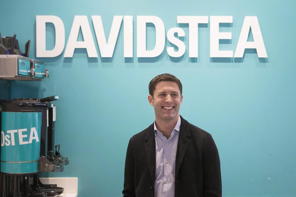 DavidsTea Inc. co-founder David Segal is pictured at a DavidsTea outlet in Toronto on Tuesday, Feb. 9, 2016. DavidsTea Inc. saw a drop in sales in its most recent quarter, but announced plans to expand its wholesale business.
