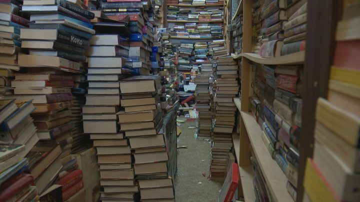 Crawford’s Used Books houses an inventory of more than 300,000.