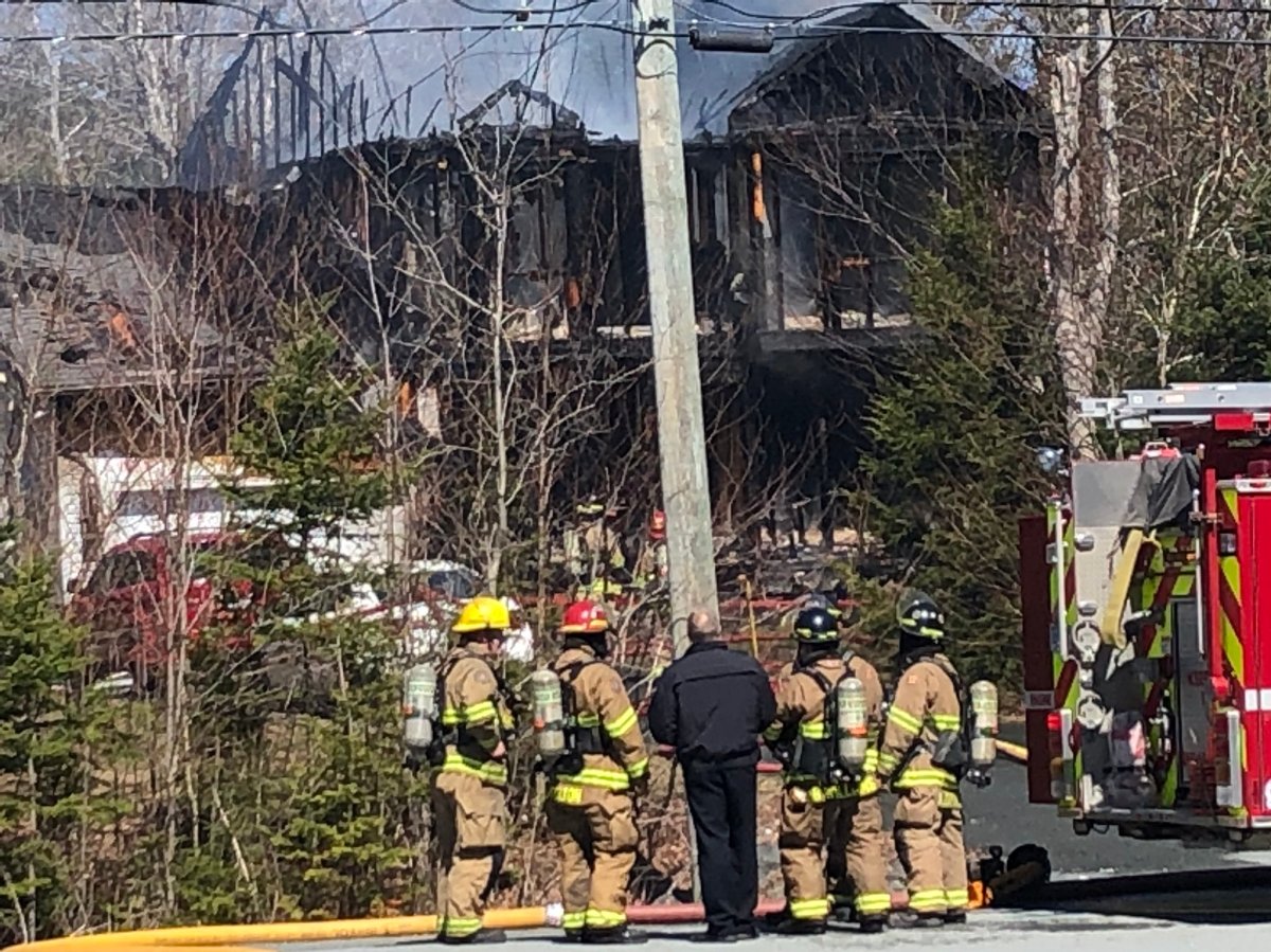 A home was gutted in the community of Hammonds Plains on May 1, 2019.