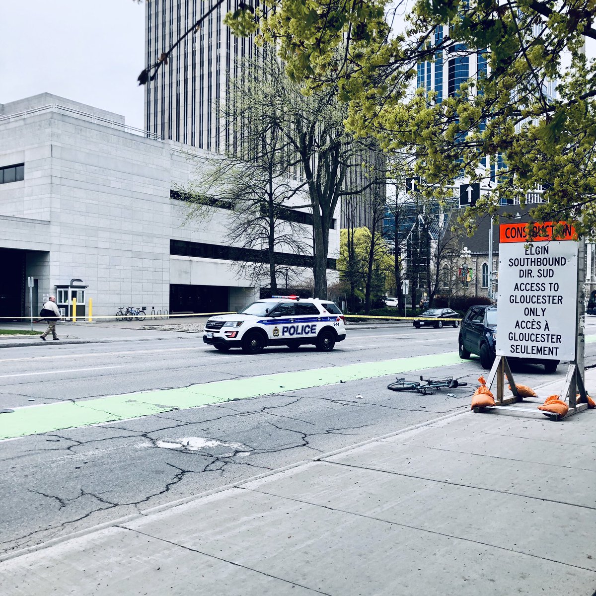 Ottawa police are investigating an alleged hit-and-run that sent a cyclist to hospital with serious injuries on Thursday morning.