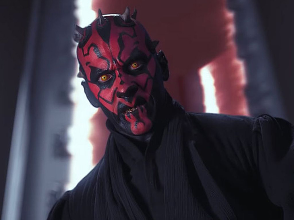 Ray Park as Darth Maul in ‘Star Wars: Episode I — The Phantom Menace’ (1999).