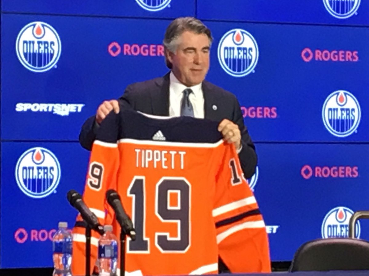 The Edmonton Oilers announced Dave Tippett as the team's new head coach Tuesday, May 28, 2019.