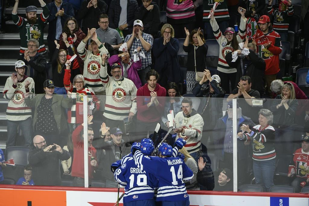 A native of Montreal, 53-year-old J.J. Daigneault is a Stanley Cup champ and was a Montreal Canadiens assistant coach from 2012 to 2018.  THE CANADIAN PRESS/Darren Calabrese.