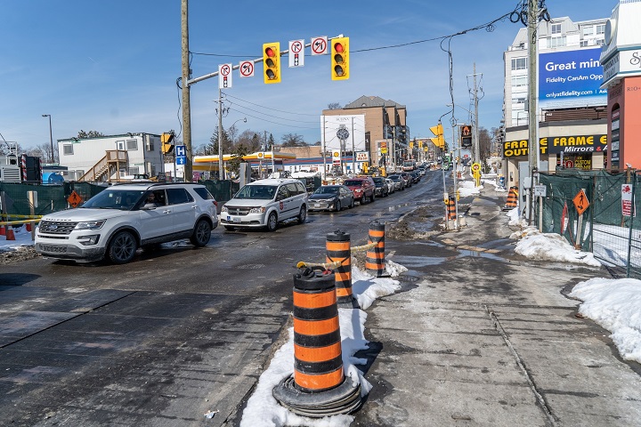 This is the first year that Toronto’s Eglinton Avenue East has made it to the provincial top 10 list.