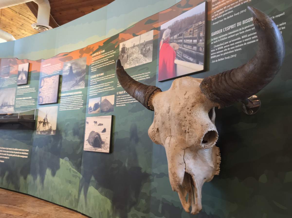 Indigenous history is highlighted at the new Wahkotowin Visitor Information Centre.