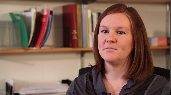 Emily Eaton, who teaches in the University of Regina's geography and environmental studies department, is researching the influence of the fossil fuel industry.