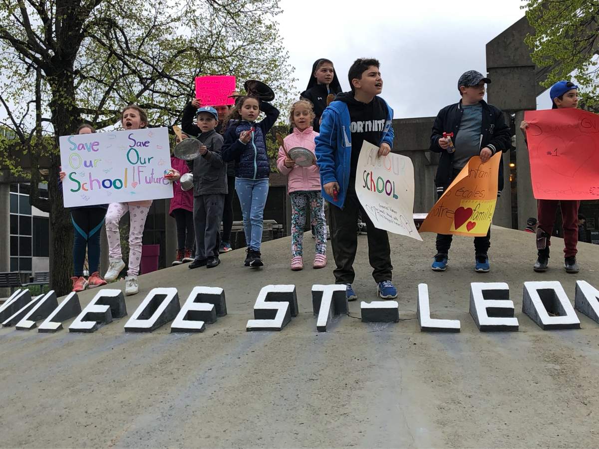A total of three schools under the English Montreal School Board are set to be transferred to a French-language school board.