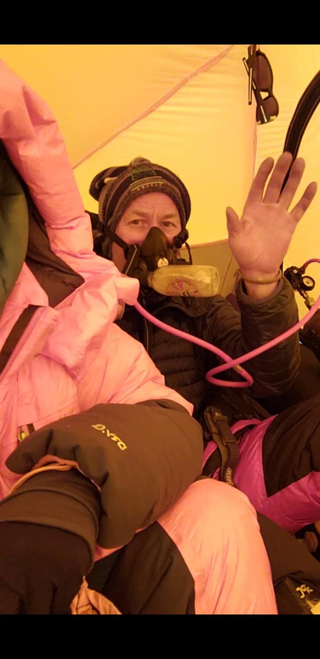 Irish climber Kevin Hynes who died on Everest. Dare said he realized he wasn\’t feeling well 200 metres after leaving Camp Three, and returned to a lower altitude camp where he died in his tent.