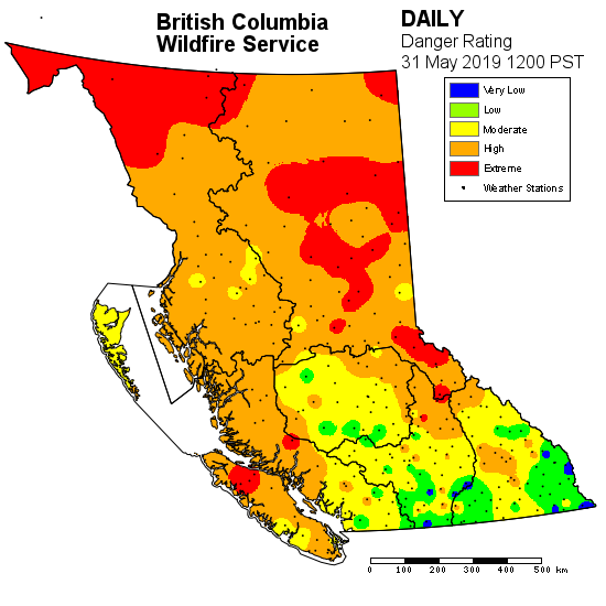 B.C. Wildfire Service Setting Up Precautionary 150-person Camp In ...