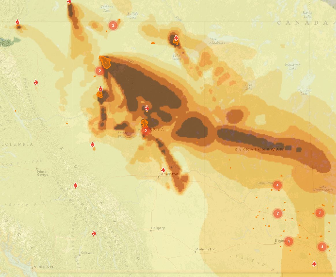 Wildfire Leads To Mandatory Evacuation Order Near Mackenzie County ...