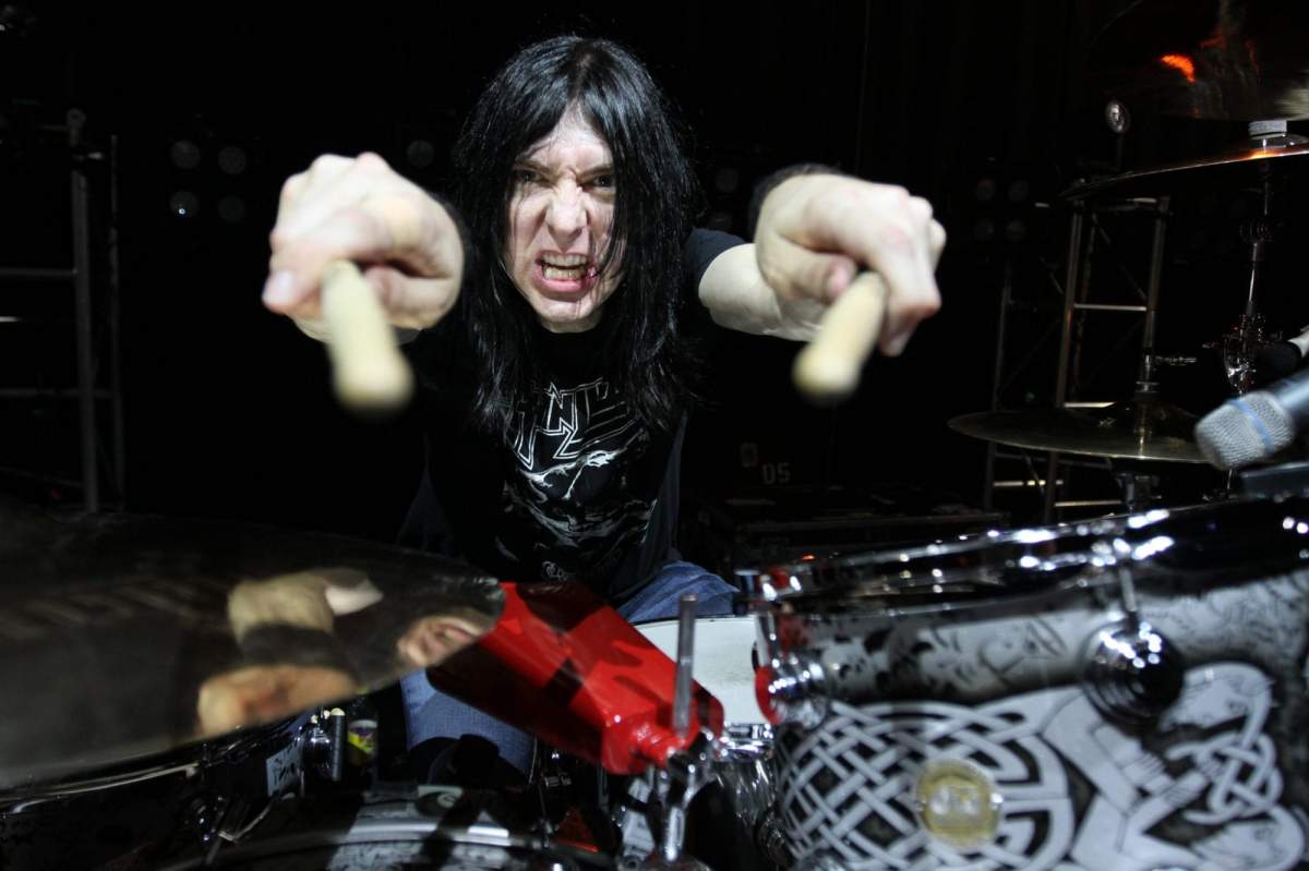 Winnipeg drummer Brent Fitz