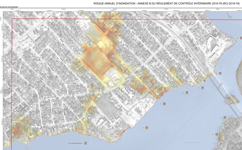 New maps would put hundreds of SainteMarthesurleLac homes in flood