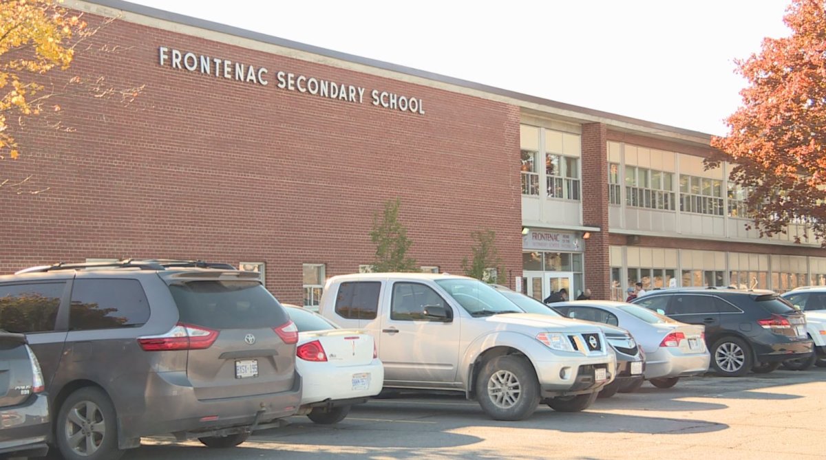 Police were called to a location near Frontenac Secondary School due to some suspicious activity, but police and the Limestone District School Board noted that the incident posed no threat to students nearby.