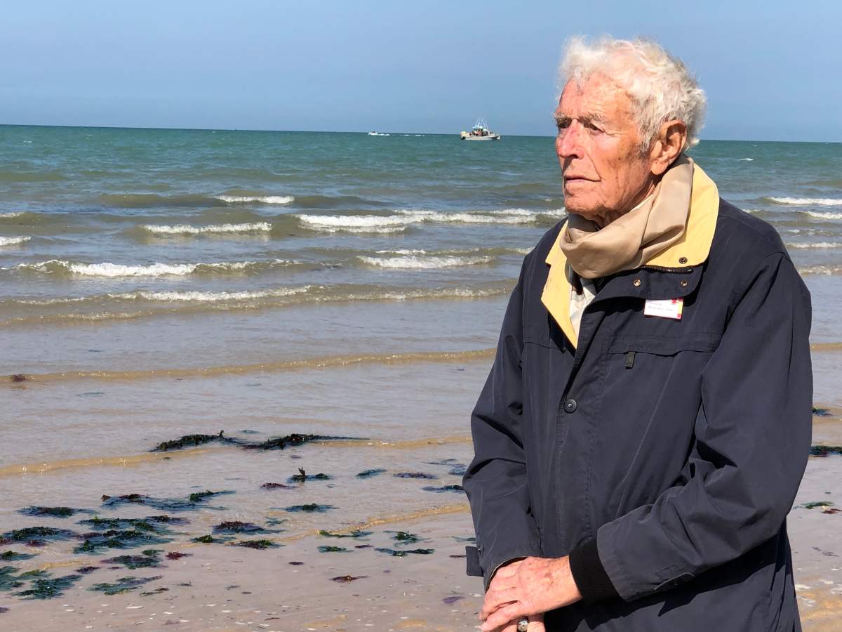 Gerard Verdonk was one of thousands of French civilians forced to assist with the construction of the Nazi’s Atlantic Wall in Normandy, France.