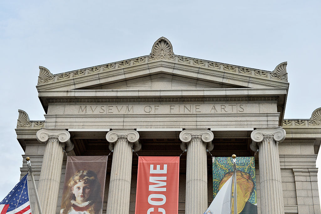 BOSTON, MA - SEPTEMBER 22:  General view of the Museum of Fine Arts, Boston.