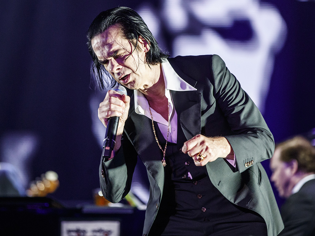 Nick Cave and the Bad Seeds perform in concert during day 2 of the Primavera Sound Festival on May 31, 2018 in Barcelona, Spain.