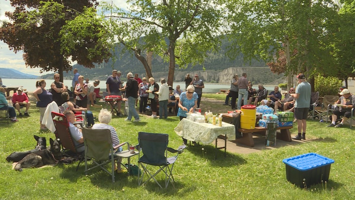 Former Greyhound employees gather in Penticton to say goodbye. 