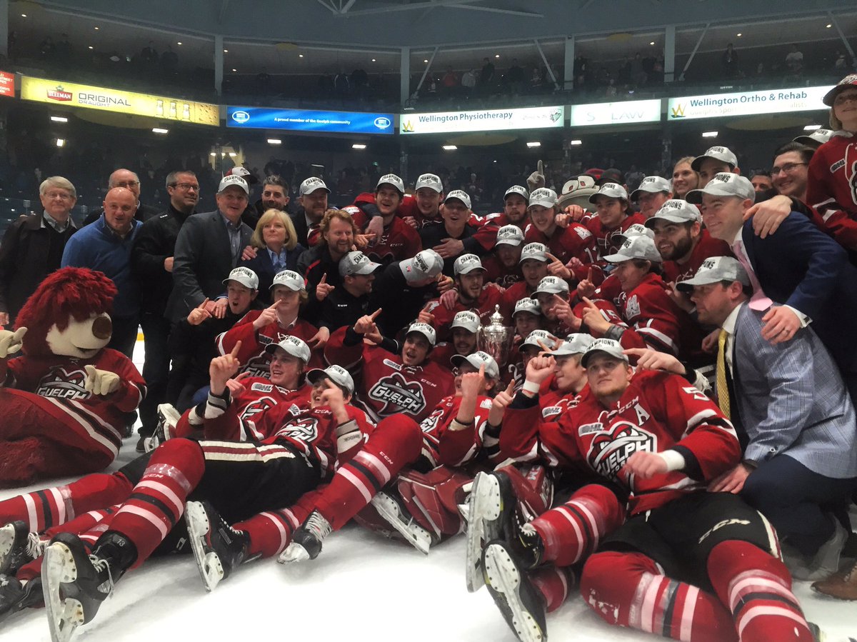 The Guelph Storm won the OHL Western Conference after defeating the Saginaw Spirit on Monday, April 29, 2019 in Saginaw Mich.