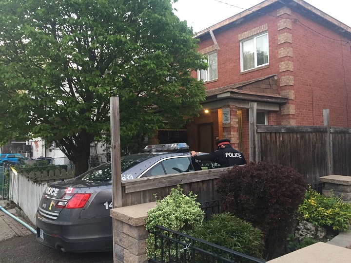 Homicide is investigating a suspicious death on Shanley Street in the Dovercourt Road and Bloor Street West area.