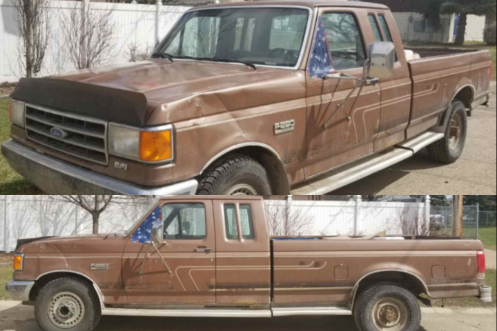 Calgary police say they’re looking for the public’s help in tracking the movement of a brown 1990 Ford F250 that may have been used to transport Jeremy Boisseau’s body to the Waiparous area.