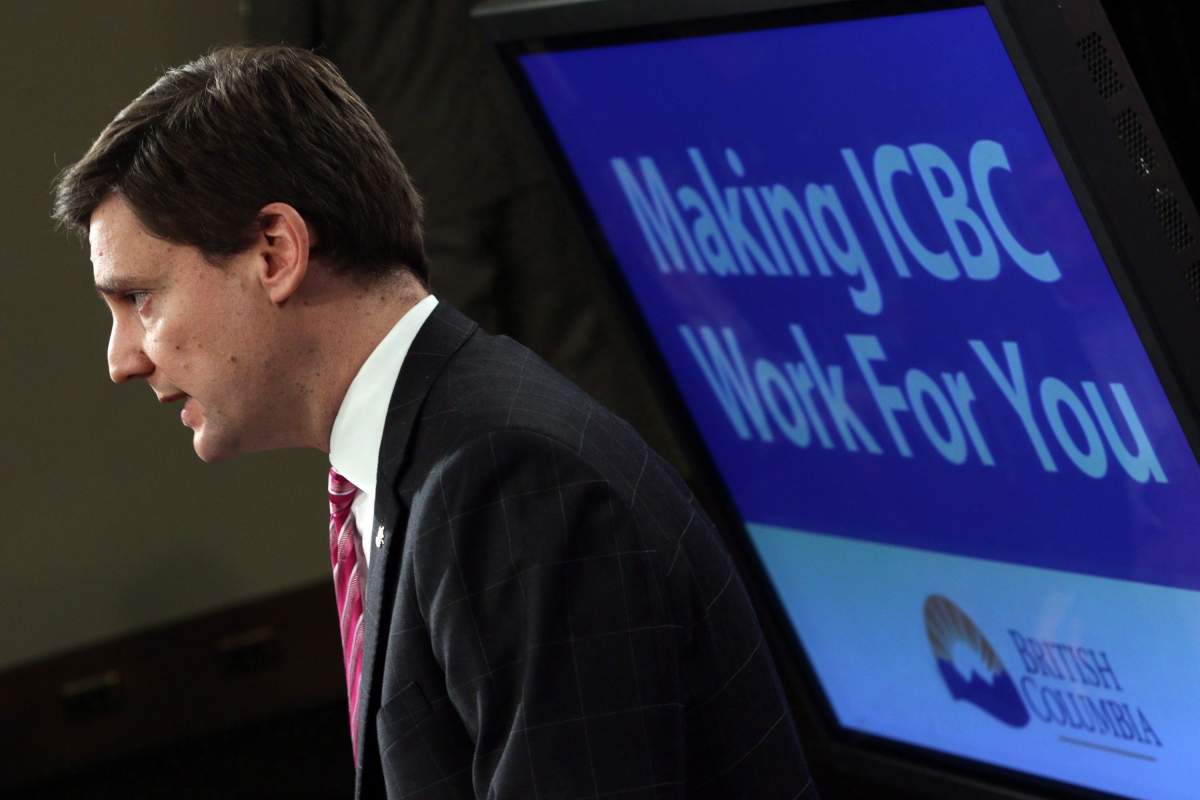 Attorney General David Eby speaks about the changes coming to ICBC during a press conference in the press gallery at Legislature in Victoria, B.C., on Tuesday February 6, 2018. Now that those changes are starting to take effect, Eby said on Friday, May 2, 2019 that his ministry will start looking at introducing online insurance sales and renewals.
