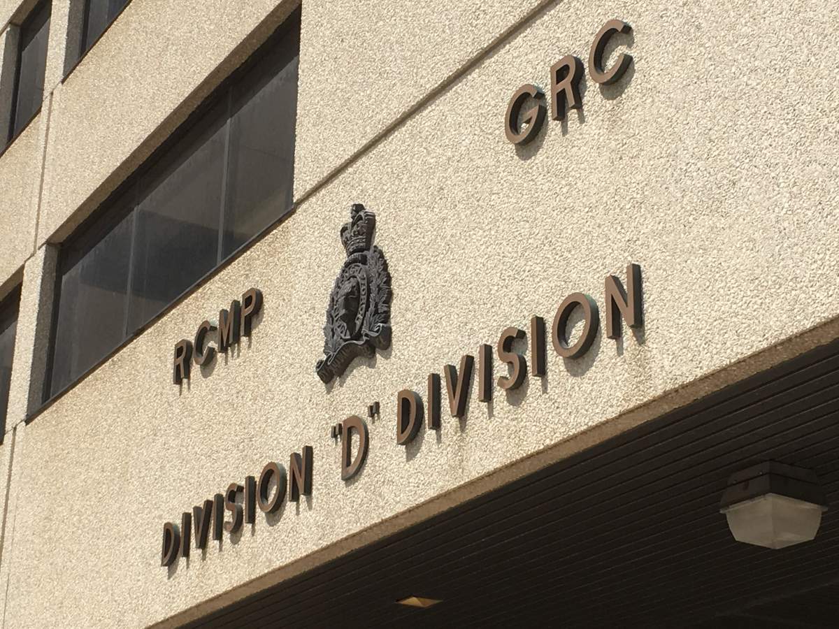 The Manitoba RCMP D Division building on Portage Avenue in Winnipeg. 