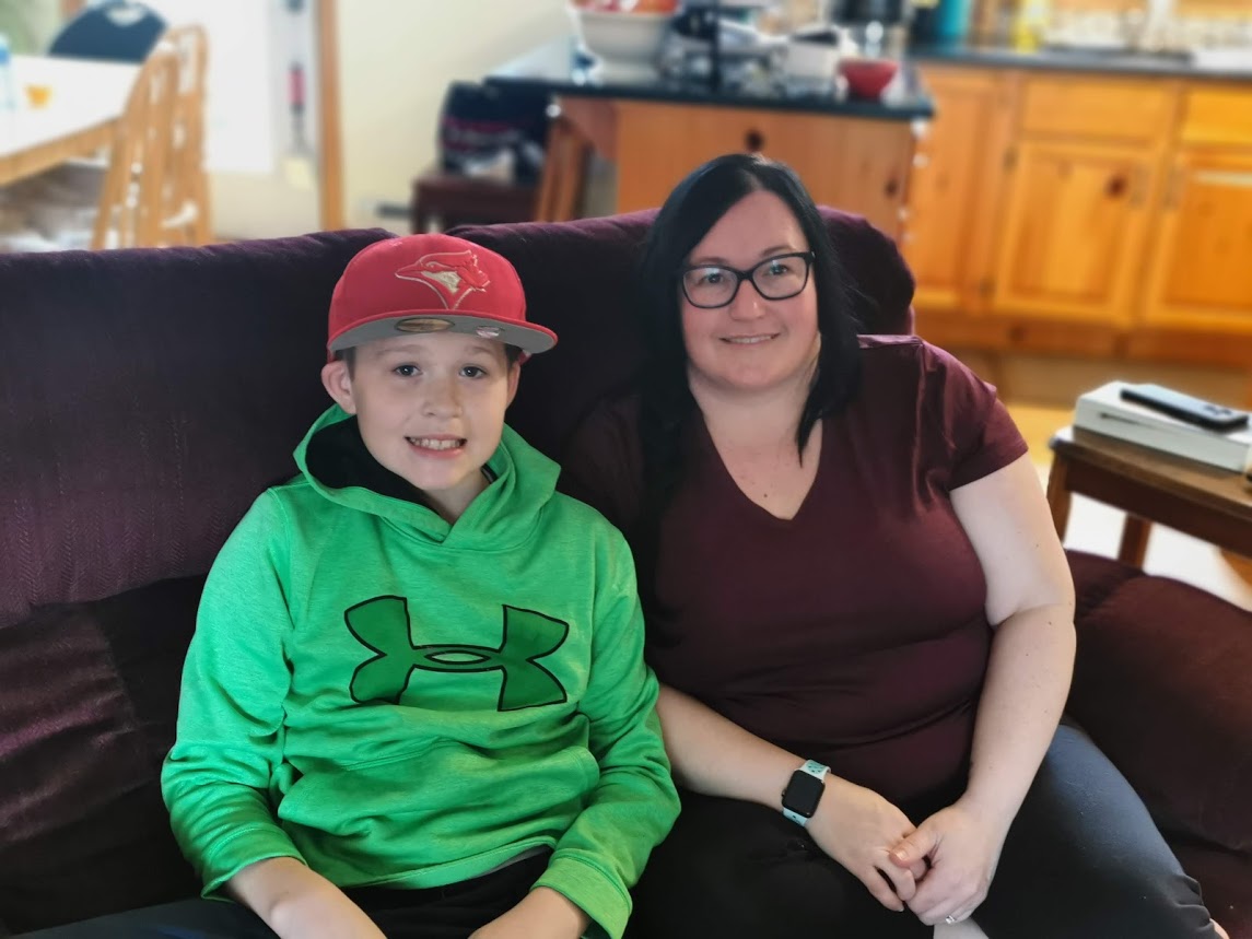 Brady Tovell and Tara Tovell are seen on Thursday, May 30, 2019.