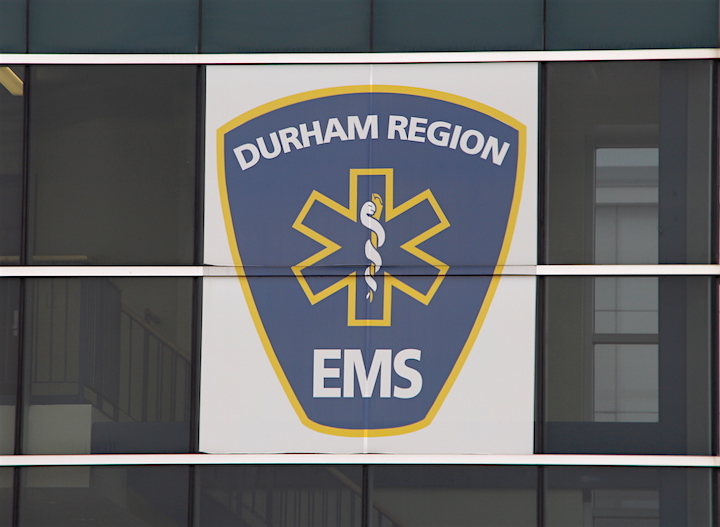 The Durham Region EMS headquarters in Whitby.