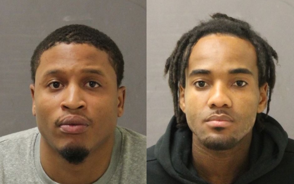 Javon Reid, left, and Jevone Browne, right.