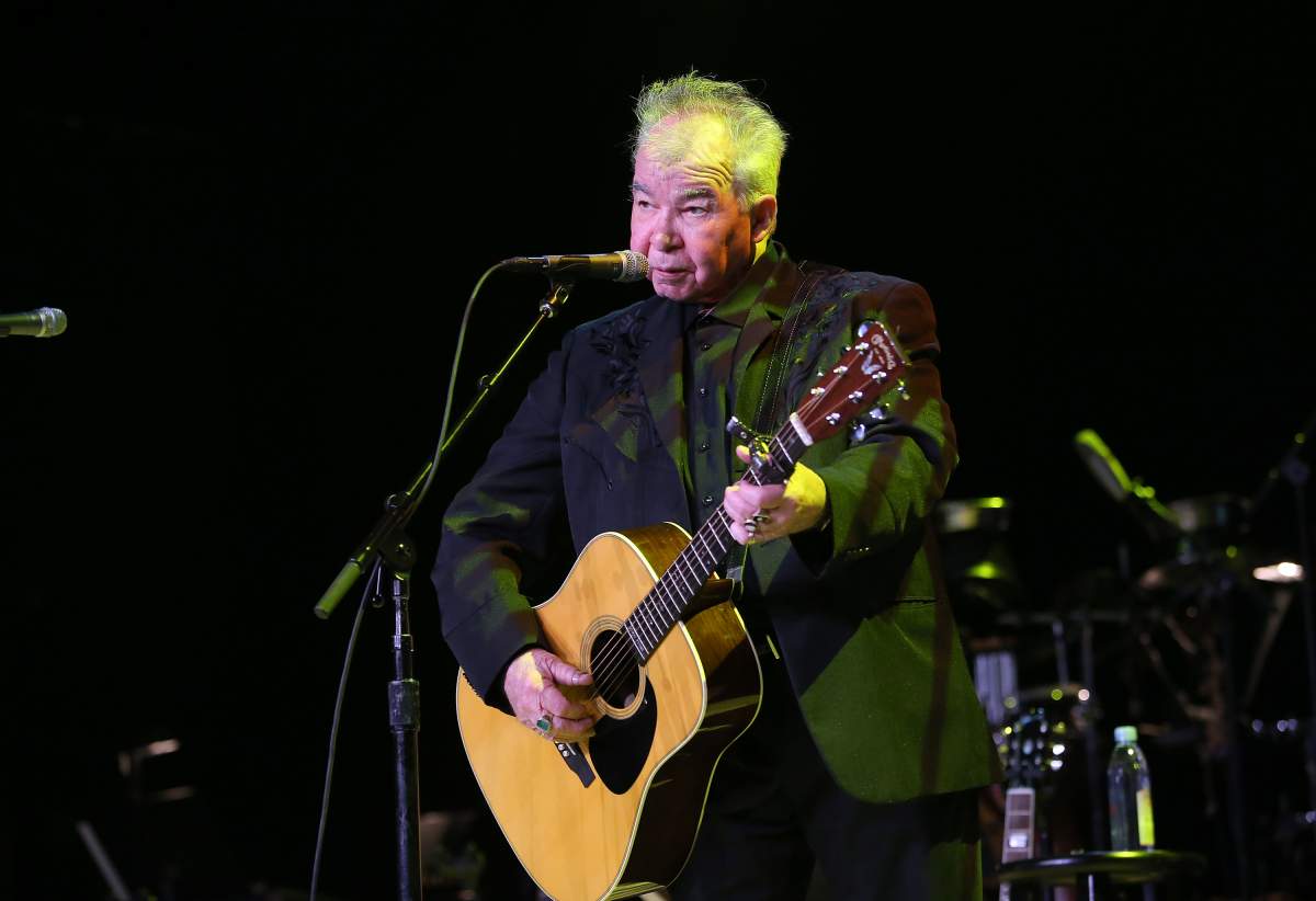 John Prine performs at a benefit concert in 2018 in Los Angeles, California.