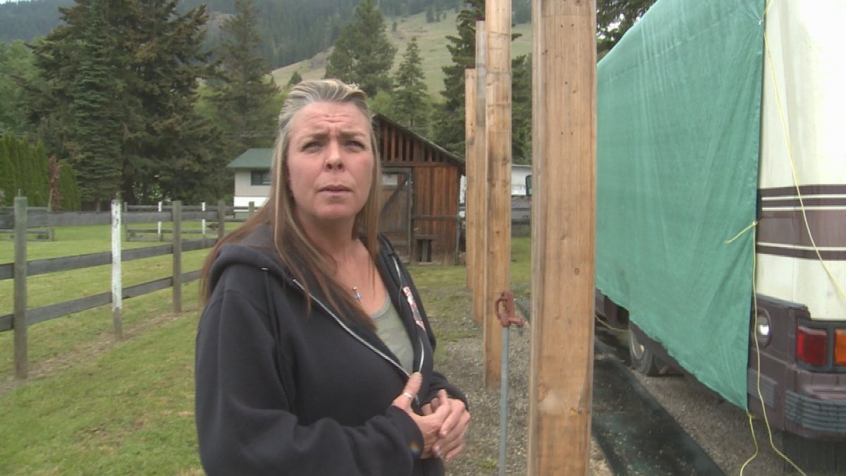 Tracy Hutzul is still waiting for her RV shelter to be built despite paying the contractor two years ago. 