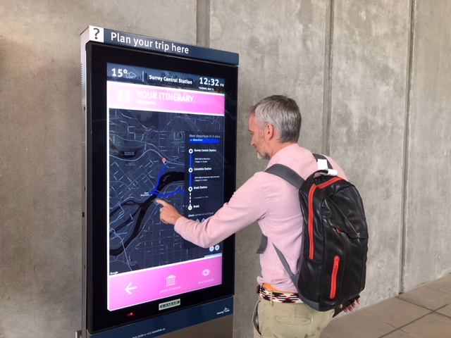 TransLink unveils first touch-screen kiosk, with dozens more on the way - image