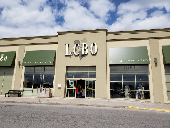 An LCBO store in Ontario.